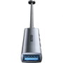 HUB 4 PUERTOS USB 3.0 4xUSB 0.15 M GRIS VENTION